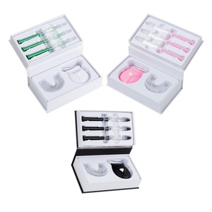 Custom Logo Luxury <b>Teeth</b> <b>Whitening</b> Kit Fresh Mint Gel Non-Peroxide Mouth Guard 3ml Syringes CE Certified Private Label Box - Product Image 6