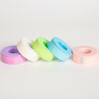 Ruban adhésif en gel de silicone coloré pour extensions de cils, ruban d'isolation pour la pratique des cils, outil de beauté pour peaux sensibles