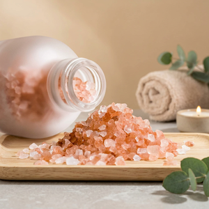Sel de roche naturel rose clair de l'Himalaya, grains raffinés, idéal pour la cuisine et la table, sel rose foncé fin de l'Himalaya - Product Image 1