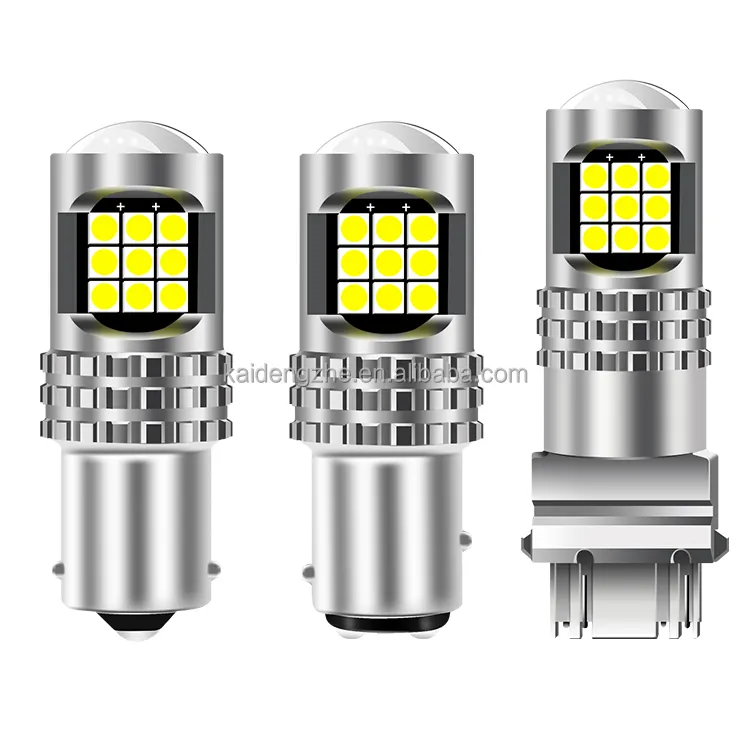 Vente en gros 1156 P21w Led Car Light Ba15s Led ampoule 1157 3157 Turn 24smd T20 W21w clignotant feux de freinage pour véhicules