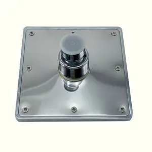 Water Saving Maze Top Shower Stainless Steel Shower Bathroom Shower Work In Low/High Pressure