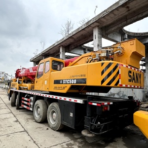 Sử dụng Sany stc500 <span class=keywords><strong>50</strong></span> tấn của cần cẩu trong tình trạng tốt giá thấp cũ tay - Product Image 5