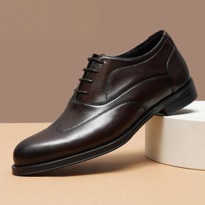 2026 Best-selling Men's Business Formal Shoes High <b>Top</b> Design with Pointed and Leather Upper Men's leather Dress Shoes&Oxfords - Product Image 4