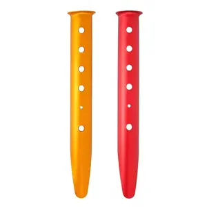 31Cm Aluminum U-Shaped Tent Nail Tent Stakes Snow Peg Sand Peg for Outdoor Camping Hiking Beach Tent Accessories