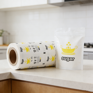 यश <span class=keywords><strong>2026</strong></span> अनुकूलित स्वचालित सैकेट पैकेजिंग रोल फिल्म फूड ग्रेड प्लास्टिक लैमिनेटेड 35 मिमी फिल्म रोल चीनी बैग - Product Image 3