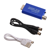 Konverter Video RF Bersertifikasi CE Ruiton Laris Manis, Mendukung PS2/PS1 67.25Mhz 61.25Mhz PAL DK Output untuk TV Splitters Converter