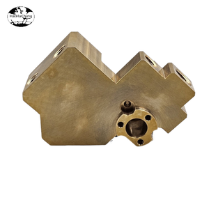 Custom CNC обрабатывающие детали Custom латунный CNC многоуровневый гидравлический клапан коллекторный блок - Product Image 3