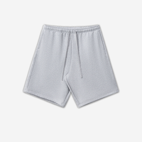 Ensemble de survêtement, sweat à capuche épais et léger brossé et short, tenue de sport décontractée unisexe 2 pièces, vêtements personnalisés unisexe