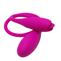 Vibrateur anal double en silicone rechargeable par USB à 7 fréquences vibrantes pour couples, massage du point G et de la prostate