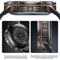 Smartwatch Outdoor OEM X3 con Display AMOLED da 1,73'', Batteria da 900mAh, Chiamate BT, Impermeabile 30M, Barometro, Cardiofrequenzimetro per Marchi Sportivi