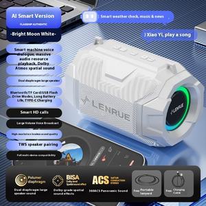 Nuevo Altavoz Estilo Mecha, Sonido Envolvente para el Hogar, Emparejamiento TWS, Subwoofer Inalámbrico con Ranura para Tarjeta - Product Image 2