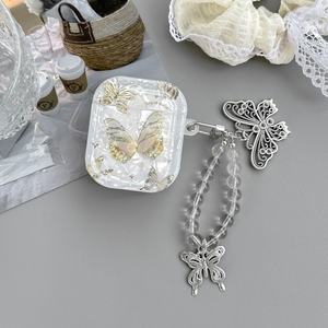 Nouvelle coque carrée à motif papillon pour AirPods 1 2 3 4, étui universel pour écouteurs AirPods Pro 1 2 3, étui souple en TPU pour écouteurs - Product Image 3