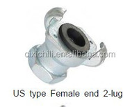 Prix usine bonne qualité en acier au carbone Offre Spéciale 3/8 ''-2 1/2'' raccord de griffe de tuyau d'air US