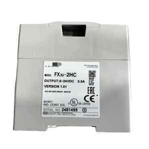FX3U-2HC ของแท้สำหรับโมดูลคอนโทรลเลอร์ PLC พร้อมการสื่อสาร RS485 32 I/O 220V สำหรับระบบอัตโนมัติทางอุตสาหกรรม - Product Image 1