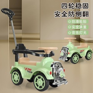 Voiture à pédales Yqlmb pour tout-petits de 1 à 3 ans, rouge, en plastique, quatre roues, avec siège et guidon - Product Image 4