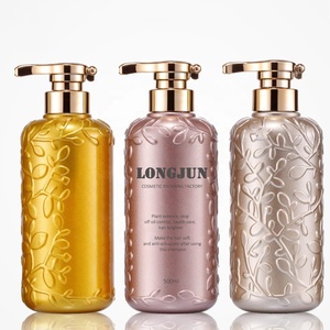 Chất Lượng Cao Mẫu Trang Trí Nhựa PET Dầu Gội Chai Rỗng 500Ml - Product Image 1