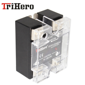 Thu nhỏ <span class=keywords><strong>100A</strong></span> 120A một pha trạng thái rắn Relay <span class=keywords><strong>AC</strong></span>/<span class=keywords><strong>AC</strong></span> <span class=keywords><strong>SSR</strong></span>-100AA niêm phong bảo vệ - Product Image 3