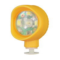 Meilleures ventes : Breloques lumineuses 3D stéréo LED écologiques en PVC pour sabots, décorations DIY détachables à boucle clignotante