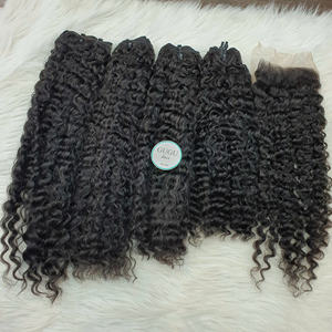 Top 10A barato cabello humano crudo vietnamita cierre Frontal de encaje 13x6 13x4 4x4 5x5 6x6 suizo transparente HD grado 11A - Product Image 3