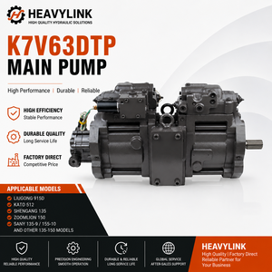 ปั๊มหลัก HEAVYLINK K7V63DTP สำหรับเครื่องจักรก่อสร้าง Liugong 915D Kato 512 Shengang 135 Zoomlion 150 Sany 135-9 155-10 - Product Image 5