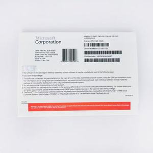 Win11 Pro DVD英语OEM密钥100% 全球在线激活定制可用6个月质量免费送货 - Product Image 1