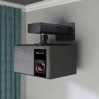 Support mural pour projecteur PH39 Claw Plate avec compartiment dissimulé pour câbles intégré, capacité de charge de 10 kg, compatible avec X50 ultra TITAN NOIR