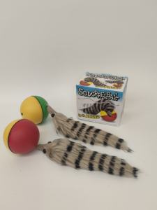 Cani e gatti amano le donnole palline di castoro elettriche divertenti giocattoli a palla rotolante animali domestici per bambini che saltano divertenti giocattoli mobili - Product Image 4