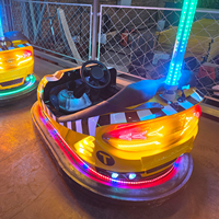 Nouvelles Voitures Tamponneuses Électriques à LED RGB Style Course Taxi pour Centres Commerciaux Intérieurs et Parcs d'Attractions pour Enfants