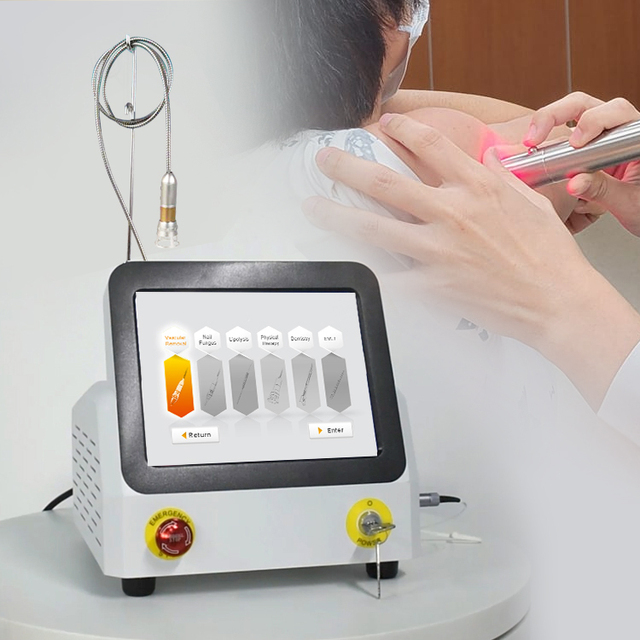 Multi Wavelengths 810nm 980nm 1064nm Deep Tissue Laser Physiotherapy Machine For Pain Relief