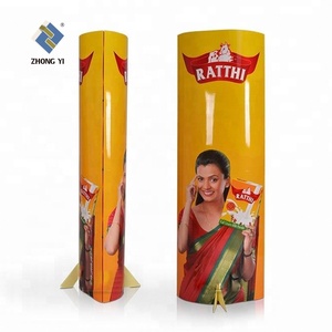 Quảng cáo gấp Standee tầng thường Vụ Áp phích Bảng hiển thị các tông quảng cáo <span class=keywords><strong>Totem</strong></span> hiển thị - Product Image 5