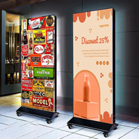 Écran d'affichage LED mobile Yake P3, écran d'affichage numérique couleur pleine pour événements et expositions, à poser au sol en intérieur