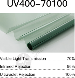 ฟิล์มติดกระจกรถยนต์นาโนชิลด์สำหรับกระจกหน้ารถ ป้องกันรังสียูวี อินฟราเรด ป้องกันความร้อนสูง รุ่น UV400-70100 - Product Image 3