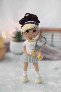 Benutzer definierte Amigurumi Lovely Girl Dolls Handmade Baby Doll Crochet Toy - Product Image 3