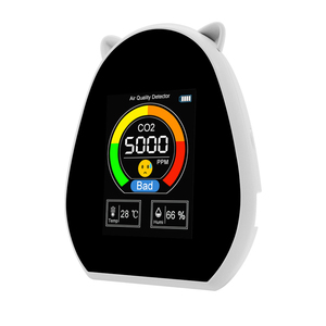 <span class=keywords><strong>Medidor</strong></span> de <span class=keywords><strong>CO2</strong></span> con Pantalla LED al por Mayor, Aprobado por la CE en 2022, Monitor de <span class=keywords><strong>CO2</strong></span> con Temperatura y Humedad NDIR, Detector de Calidad del Aire para Hospitales - Product Image 1