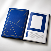 Service d'impression personnalisé pas cher pour catalogues, brochures et flyers A5 de l'entreprise d'impression du Jiangsu, avec reliure plastique et papier offset 300 g/m²
