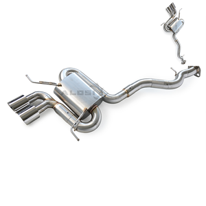 Tubo de Escape de Alta Calidad con Sonido Deportivo para <span class=keywords><strong>BMW</strong></span> <span class=keywords><strong>130i</strong></span> E87 <span class=keywords><strong>N52</strong></span> 3.0L 2008-2013, Silenciador de Acero Inoxidable, Mejora del Rendimiento - Product Image 3