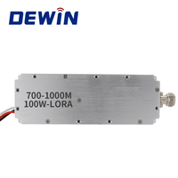 Module amplificateur de puissance à modulation numérique GaN large bande 100-400 MHz 50 W LOra anti-FPV pour drone 100-1100 MHz anti-appareil