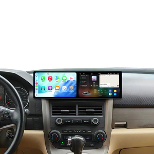 ZWNAV Pantalla Dual de 9.1 Pulgadas para <span class=keywords><strong>Honda</strong></span> <span class=keywords><strong>CRV</strong></span> <span class=keywords><strong>2007</strong></span>-2011, Reproductor Multimedia, Unidad Principal con Reproductor de CD, Radio para Auto, Video, DSP, Carplay, <span class=keywords><strong>GPS</strong></span> - Product Image 5