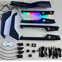 Pour Toyota Highlander, éclairage d'ambiance 2022-2025 |   Kit de contrôle central par application avec laser étoilé fantôme à 33 LED