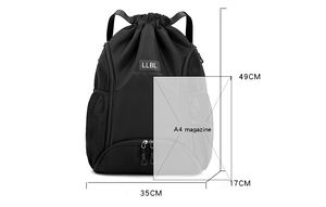 2025 BSCI Usine Personnalisé Étanche Gym Sport Cordon Sac À Dos Vente Chaude Poche Daypack pour Voyage et Formation - Product Image 2