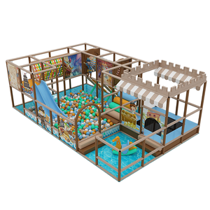 Équipement de terrain de jeu intérieur pour enfants sur le thème des pirates de haute qualité, conception personnalisée, terrain de jeu intérieur pour enfants - Product Image 1