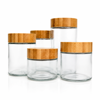 Bouteilles en verre pharmaceutiques pour compléments vitaminiques, contenants alimentaires, pots en plastique écologiques de 2 oz, 3 oz, 120 ml, 150 ml, 180 ml