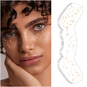 Brown Freckle Temporary <b>Tattoo</b> Sticker Sparkle Makeup Patch <b>Paper</b> Decal for Body Art Holiday Party Festival Professional Use - Product Image 5