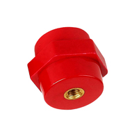 Aisladores Eléctricos de Plástico Directo de Fábrica, SEP35*40 DMC Hex, Soporte para Barra Colectora, Aisladores de Barra Colectora con Pernos, OEM y ODM