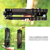 Trépied pour appareil photo en fibre de carbone Zomei Z669C |   Monopode 2-en-1 |   Trépied de voyage compact pour la photographie en extérieur