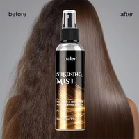 Spray pour les cheveux marque privée plus de brillance hydratant lissant anti-frisottis spray pour les cheveux hydratant sans rinçage après-shampooing