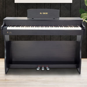 Examen spécial professionnel utilisé Piano 88 touches marteau <span class=keywords><strong>lourd</strong></span> réponse tactile <span class=keywords><strong>clavier</strong></span> de support de Piano de bureau avec 3 pédales - Product Image 3