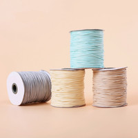 Fil de cordon en Polyester ciré de 3mm, cordon de perles pour Bracelet, collier, bijoux, bricolage, artisanat, fournitures en macramé, vente en gros