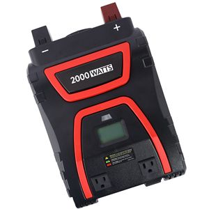 Generador Portátil de 2000 Vatios, Onda Sinusoidal Modificada, CA 12V 115V, para Campamentos, Emergencias, Sitios de Trabajo, con Pantalla LED - Product Image 6