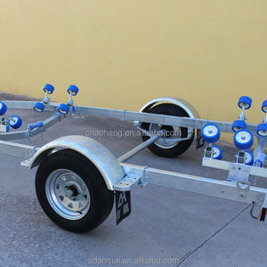 AOMAI Hohe Qualität <span class=keywords><strong>15</strong></span> große 10,5 m schwere Brems verriegelung Ponton nur 28 Fuß 10ft Schlauchboot Anhänger - Product Image 2